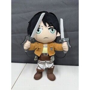 Attack On Titan Eren Yeager Jaeger Plush Plushie Toy Anime Manga 2014